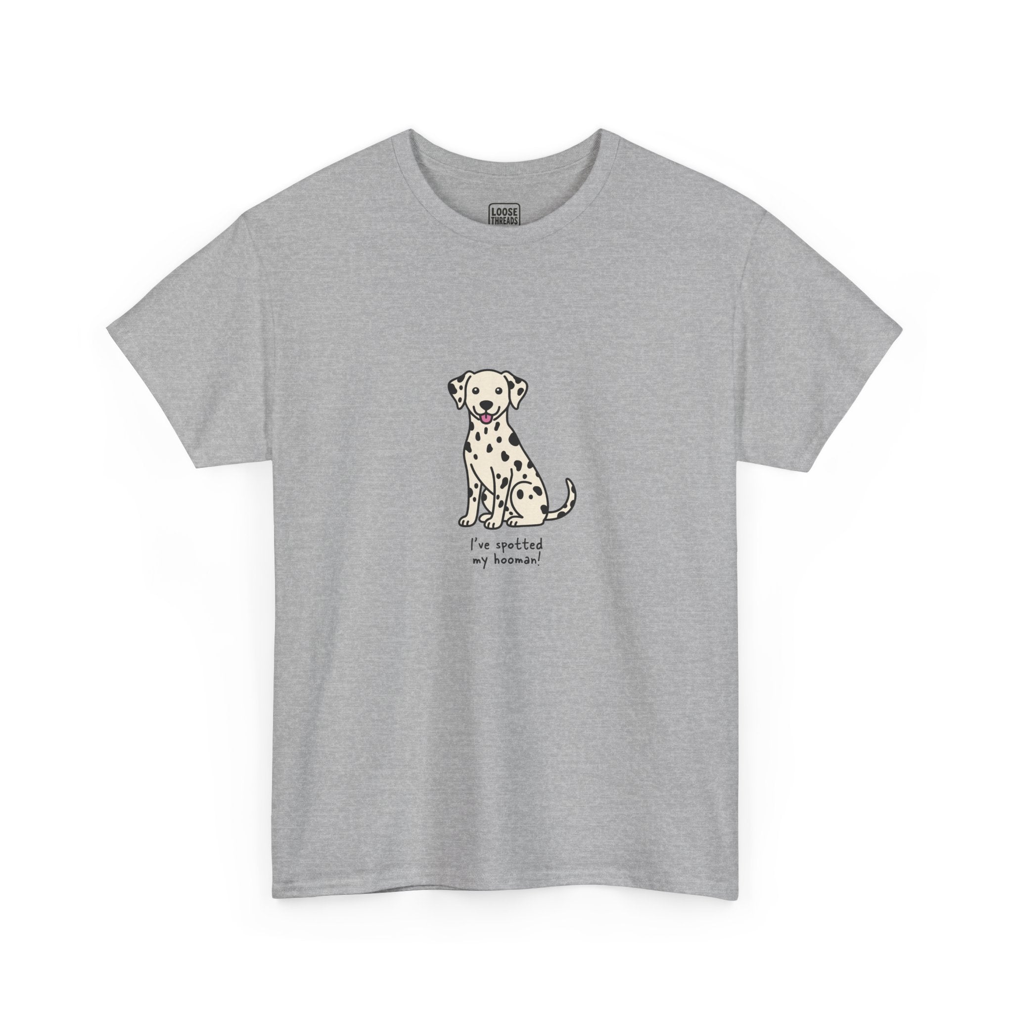 Be Radical & Humane Dalmatian Sketch Tee Minimalist Dog Lover Graphic