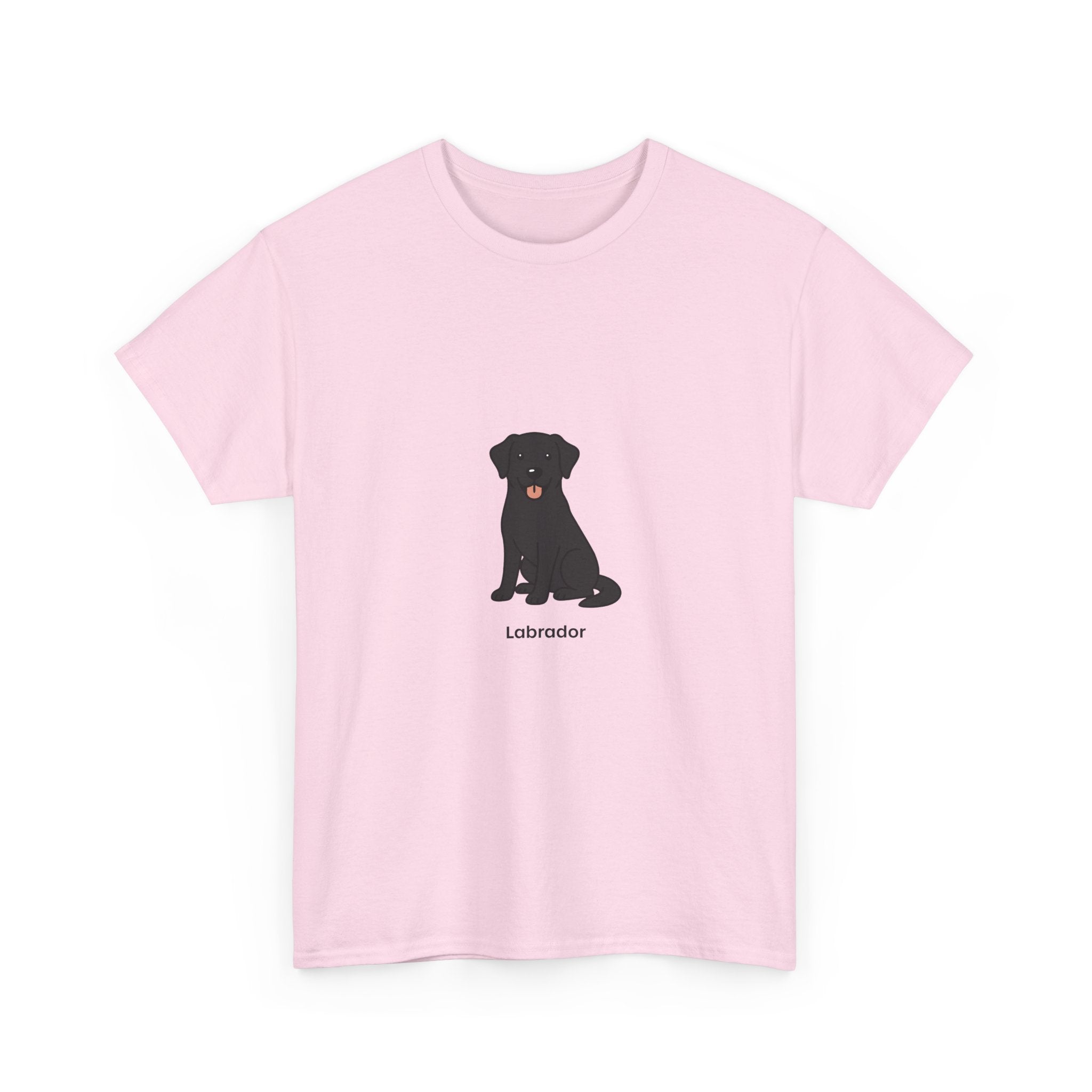 Cute Black  Labrador T-Shirt – Labrador Graphic Tee for Dog Lovers