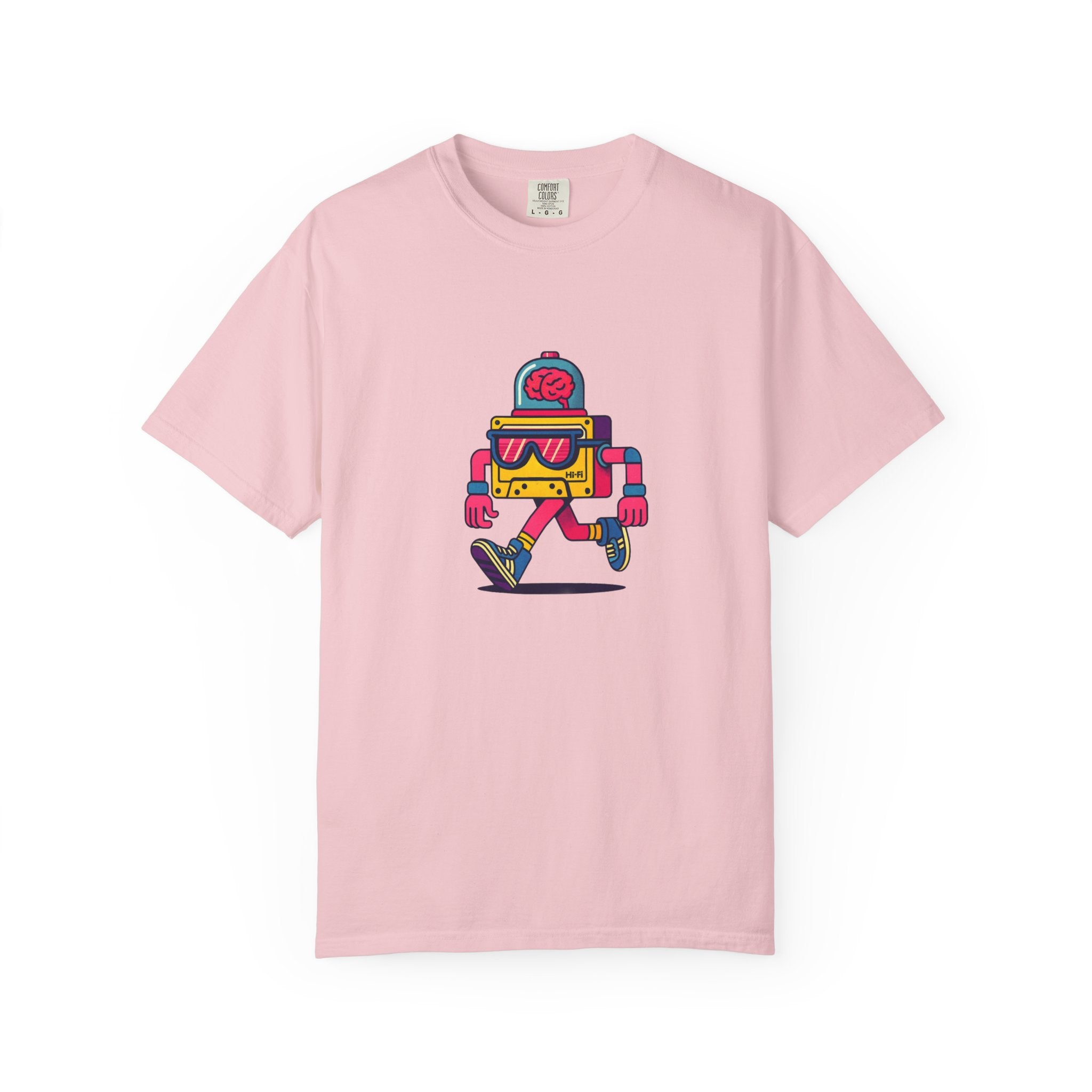 Retro 80s Robot Man T-Shirt – Cool Vintage Tee Unisex Shirt