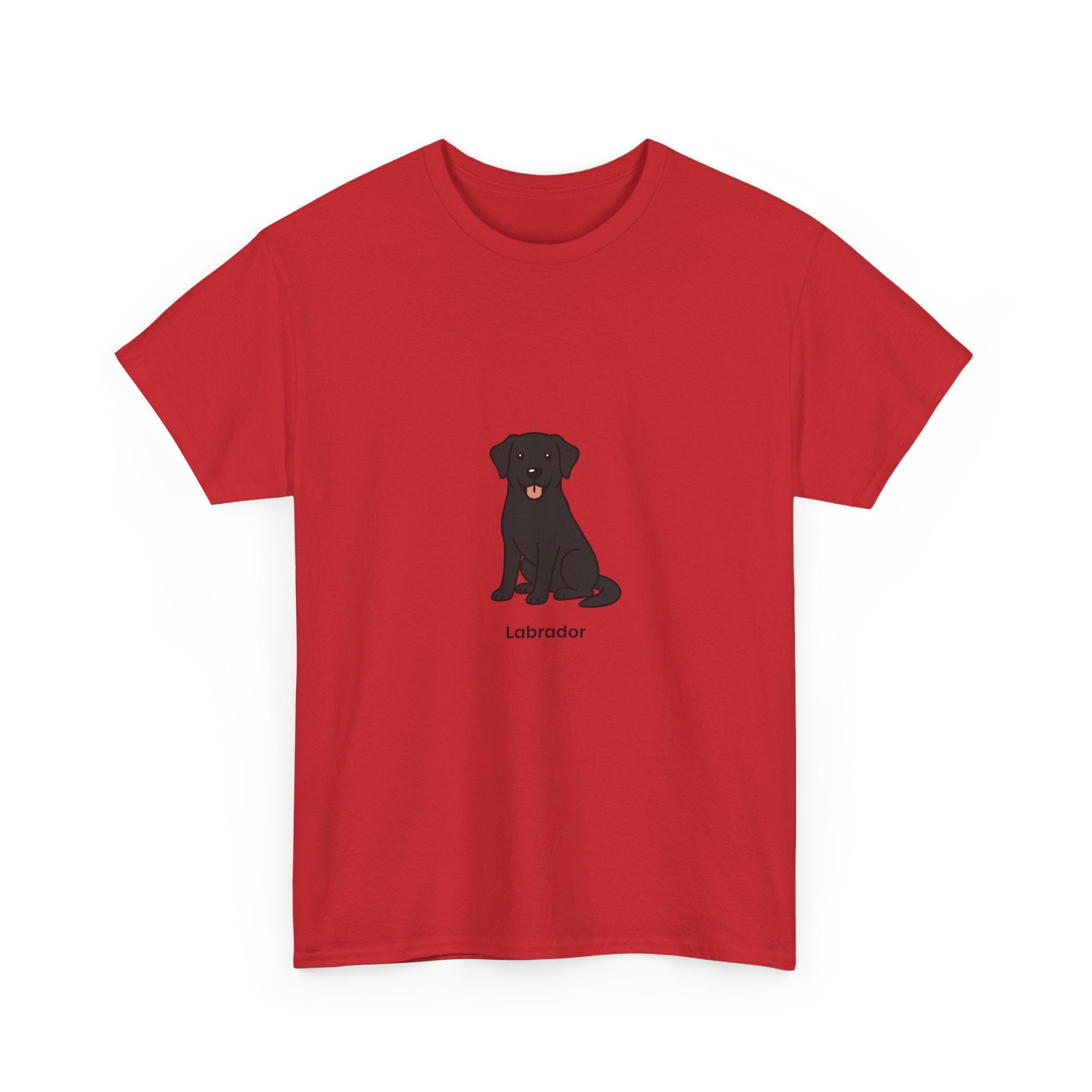 Cute Black  Labrador T-Shirt – Labrador Graphic Tee for Dog Lovers