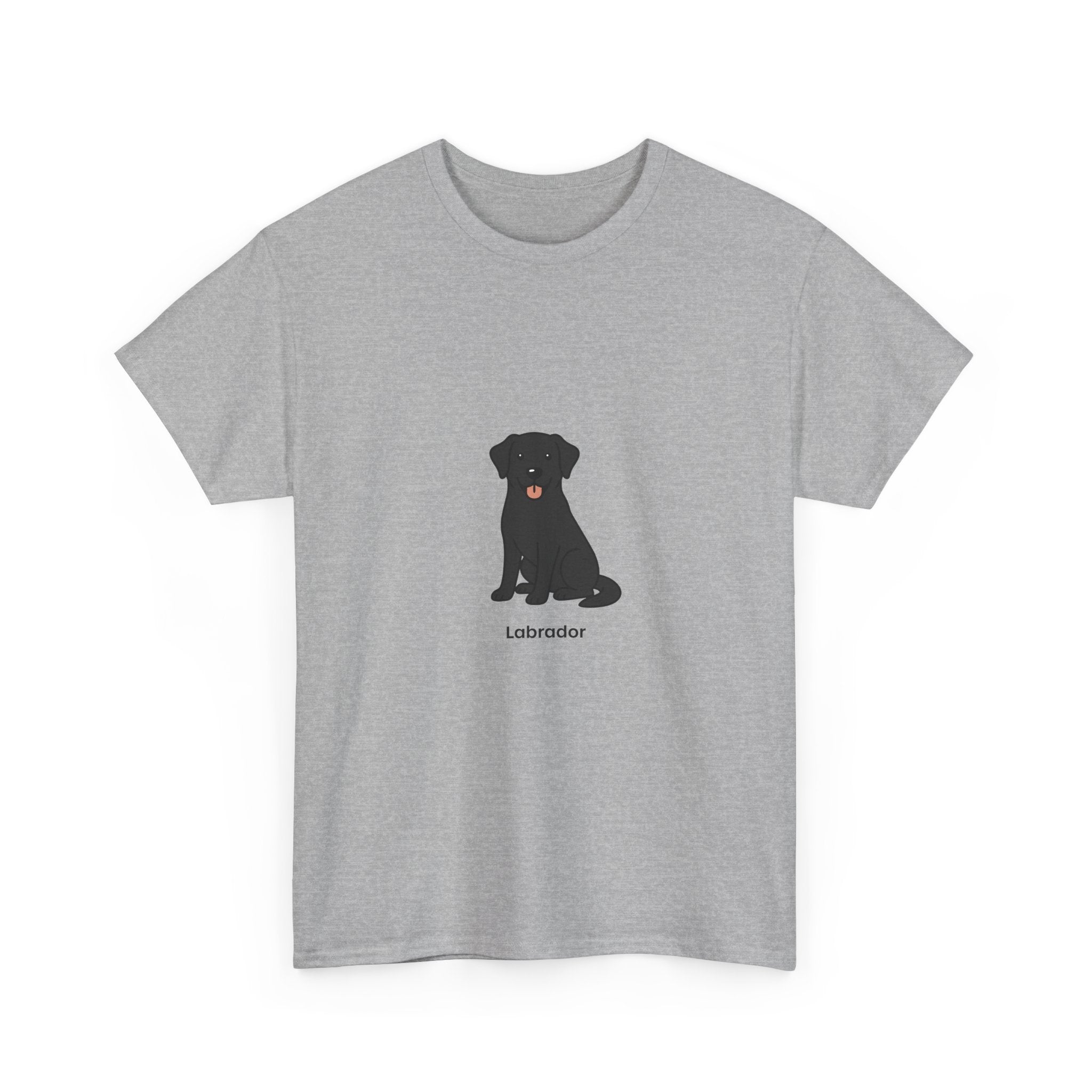 Cute Black  Labrador T-Shirt – Labrador Graphic Tee for Dog Lovers