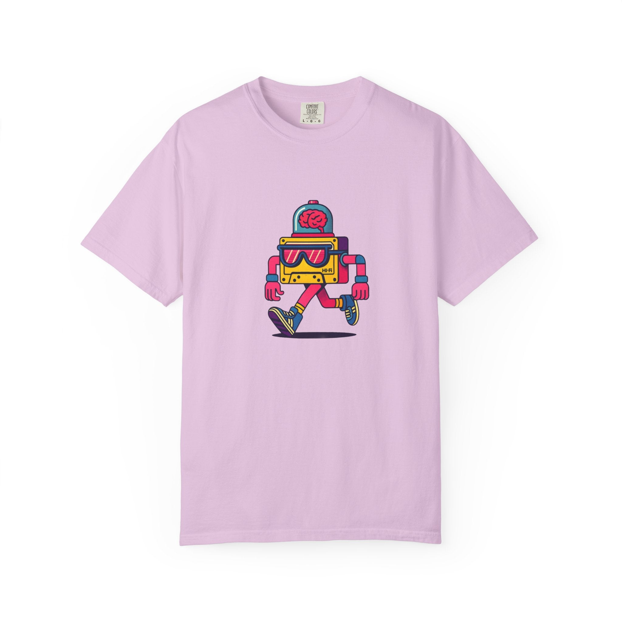 Retro 80s Robot Man T-Shirt – Cool Vintage Tee Unisex Shirt