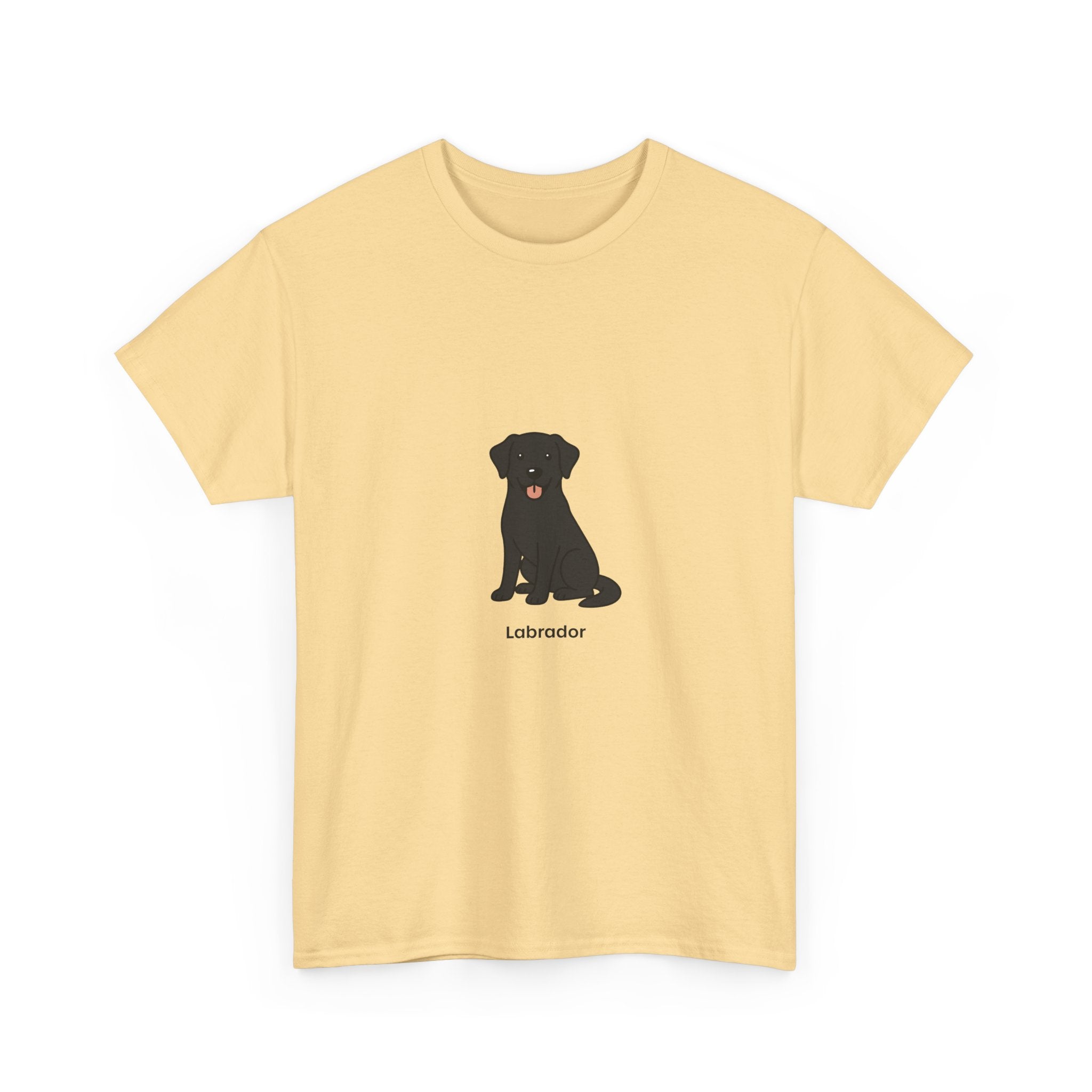 Cute Black  Labrador T-Shirt – Labrador Graphic Tee for Dog Lovers