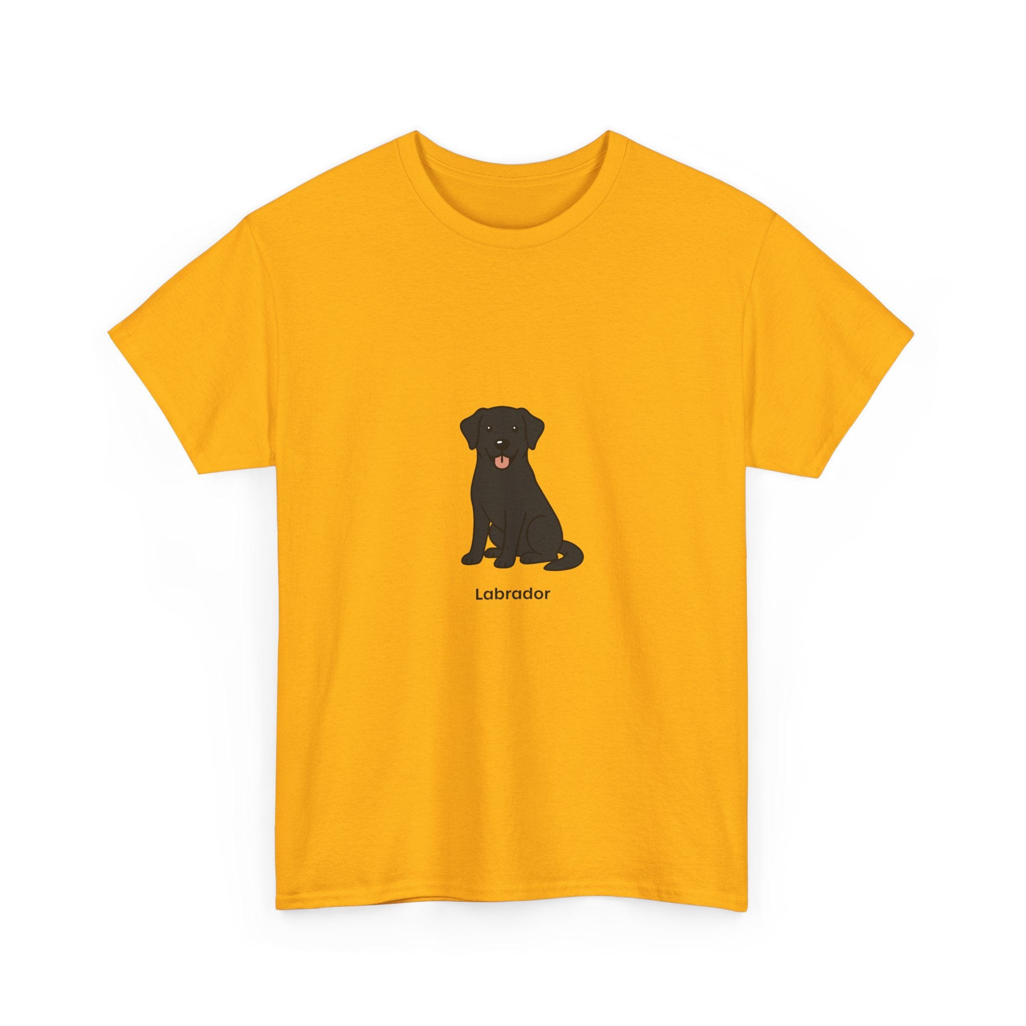 Cute Black  Labrador T-Shirt – Labrador Graphic Tee for Dog Lovers