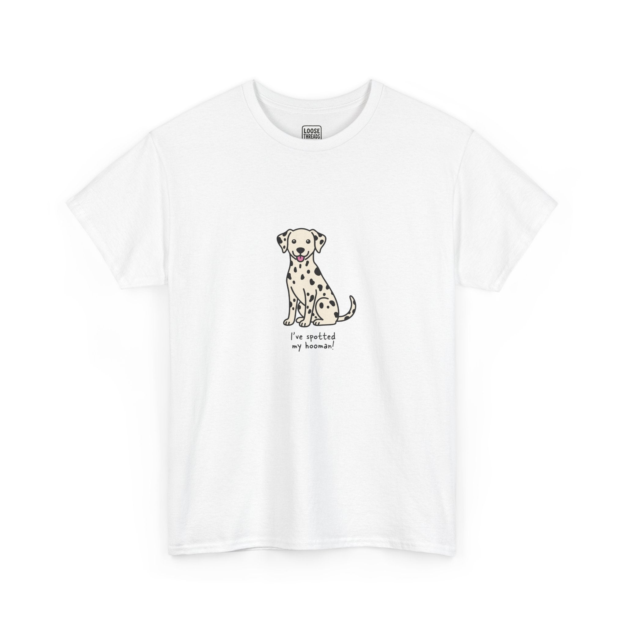 Be Radical & Humane Dalmatian Sketch Tee Minimalist Dog Lover Graphic