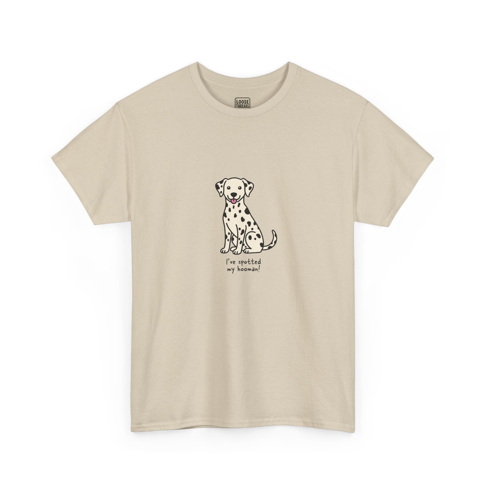 Be Radical & Humane Dalmatian Sketch Tee Minimalist Dog Lover Graphic