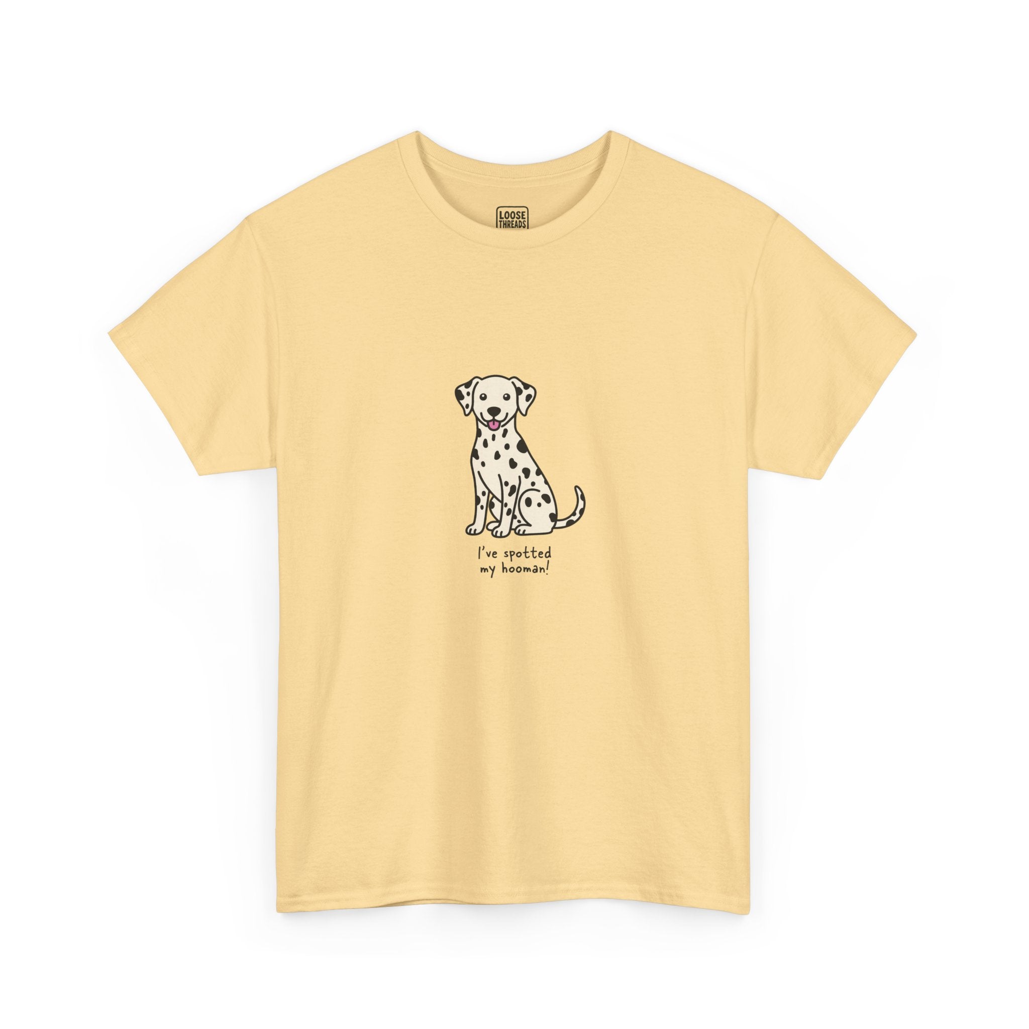 Be Radical & Humane Dalmatian Sketch Tee Minimalist Dog Lover Graphic