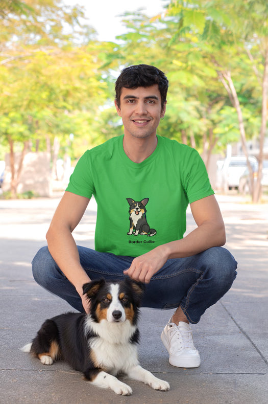 Border Collie Tee – Personalised Dog Lover T-Shirt
