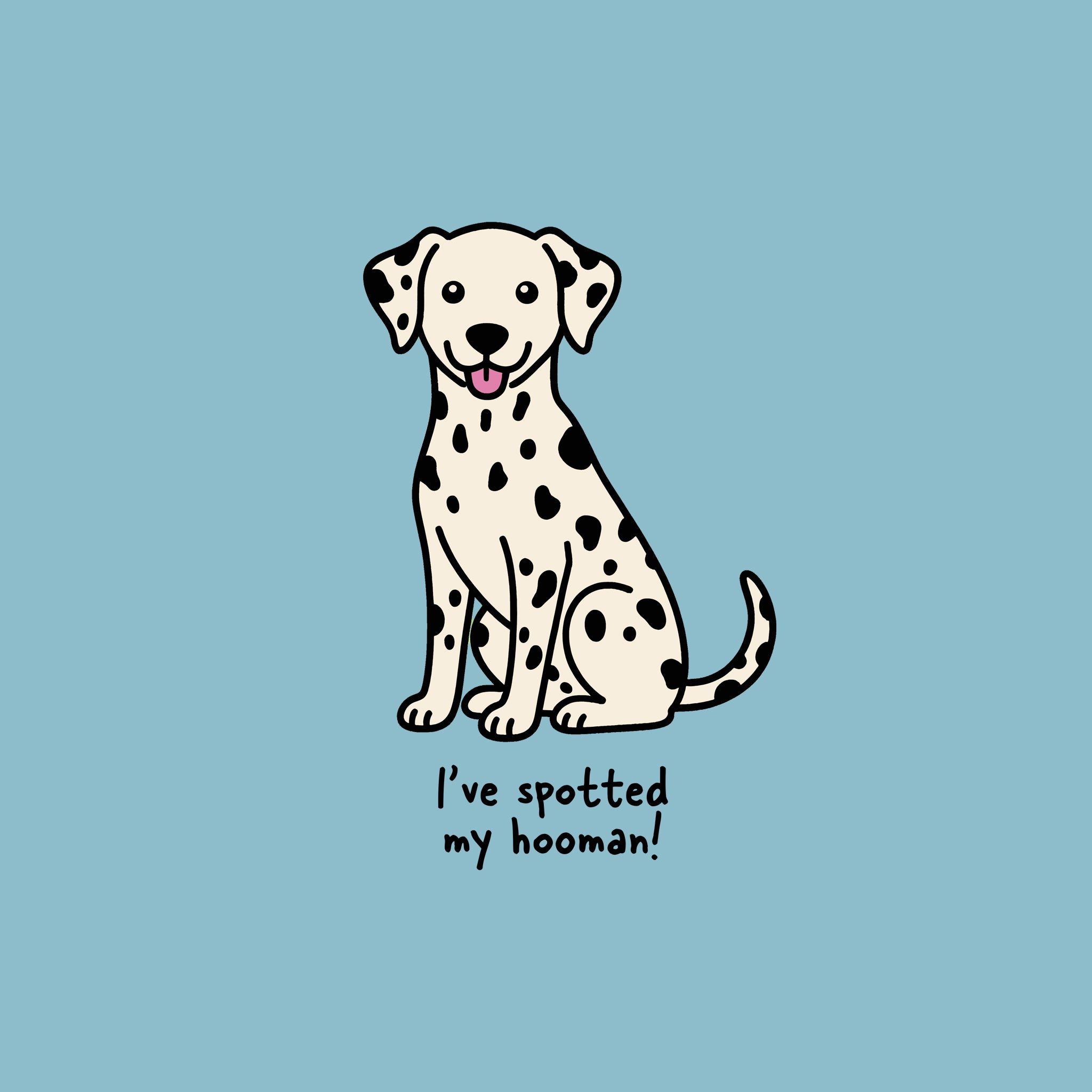 Be Radical & Humane Dalmatian Sketch Tee Minimalist Dog Lover Graphic