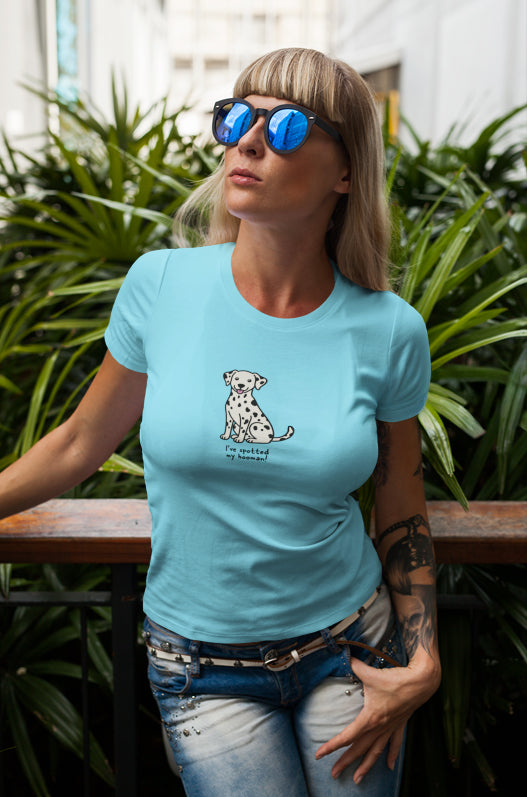 Be Radical & Humane Dalmatian Sketch Tee Minimalist Dog Lover Graphic